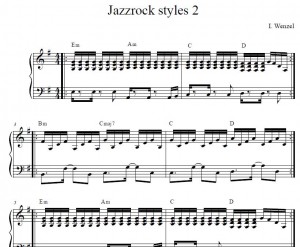 jazzrock styles sample page 1